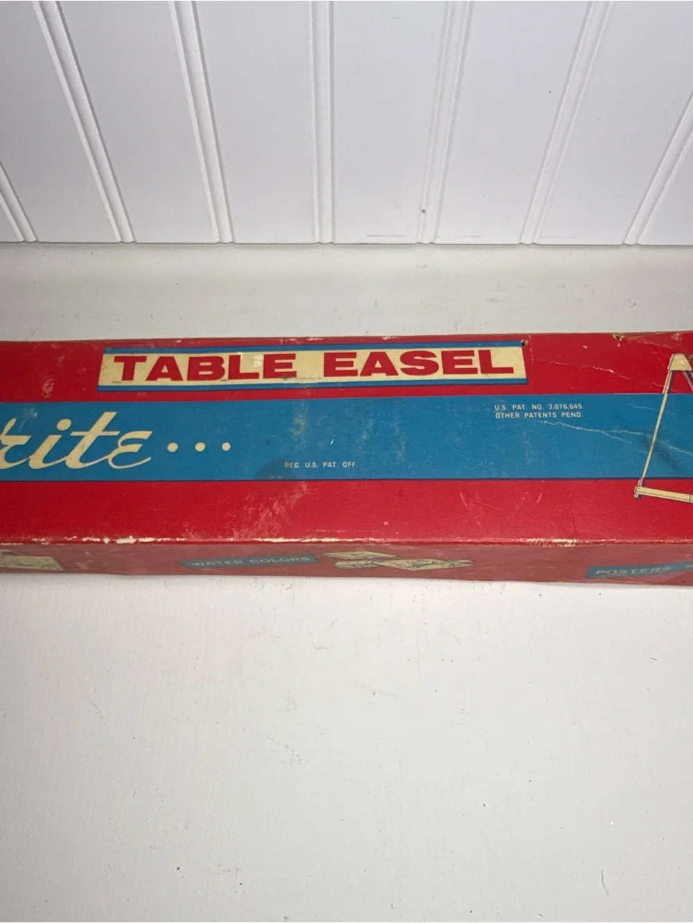 Stanrite Table Easel No 152 aluminum holds 20”X  24” canvas Made In Newark NJ